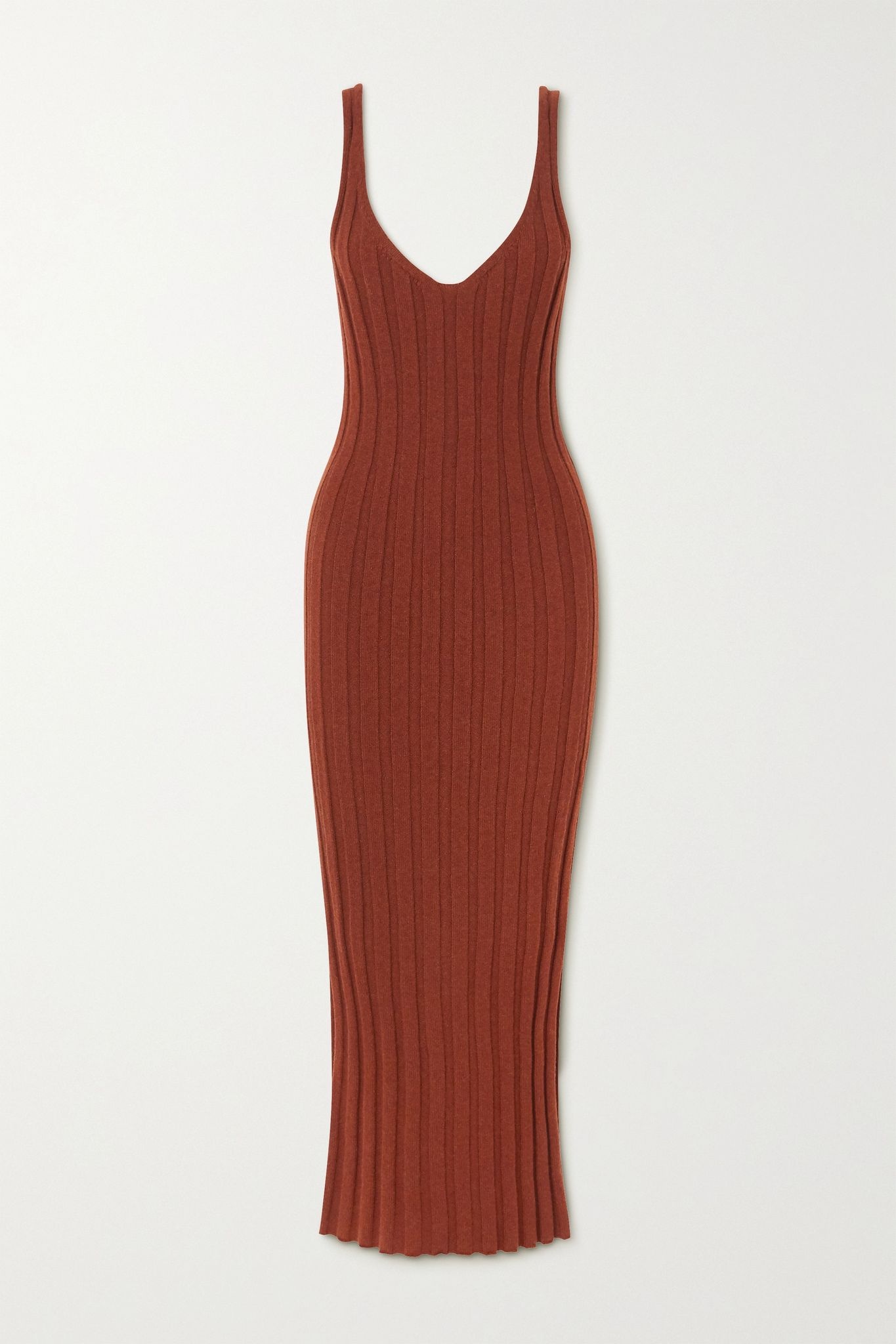 Louis ribbed cashmere dress - 1