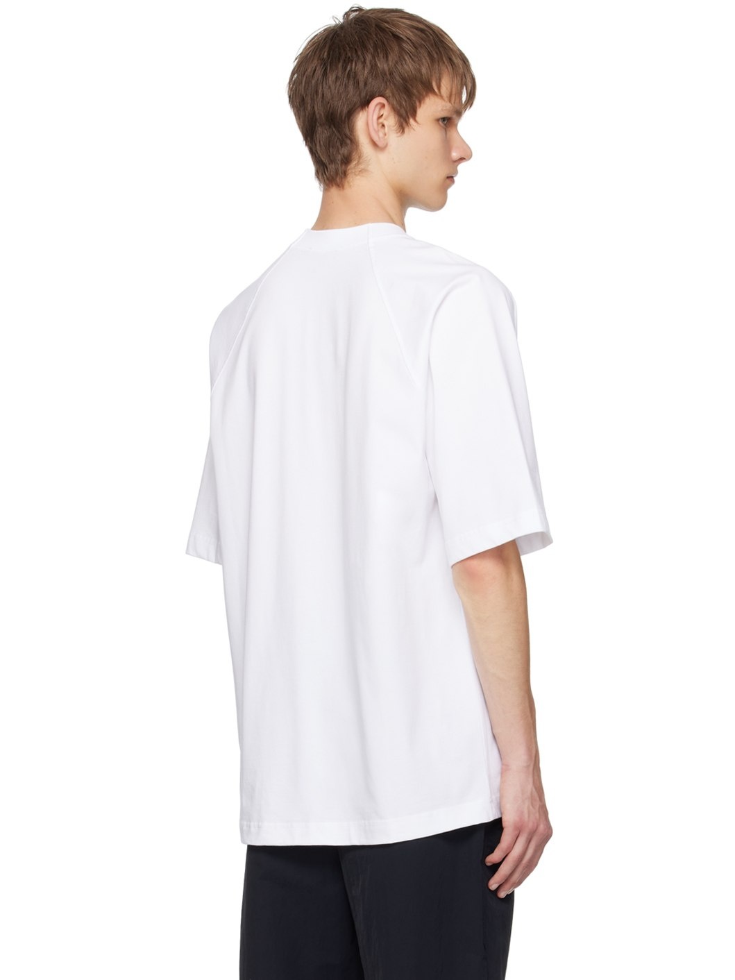 White Les Classiques 'Le t-shirt Typo' T-Shirt - 3