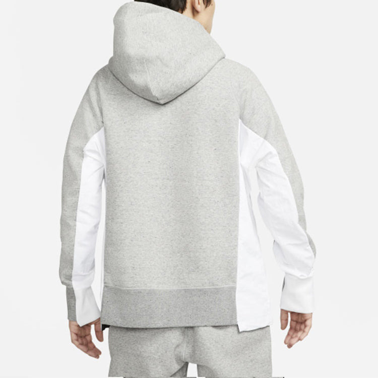 Nike x Sacai Crossover Logo Printing Splicing Contrasting Colors Sports Asia Edition Gray CZ4695-063 - 5