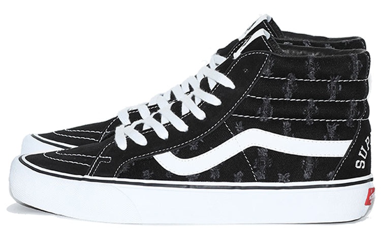 Vans Supreme x SK8-HI 'Black Hole Punch Denim' VN0A38Z32DC - 3