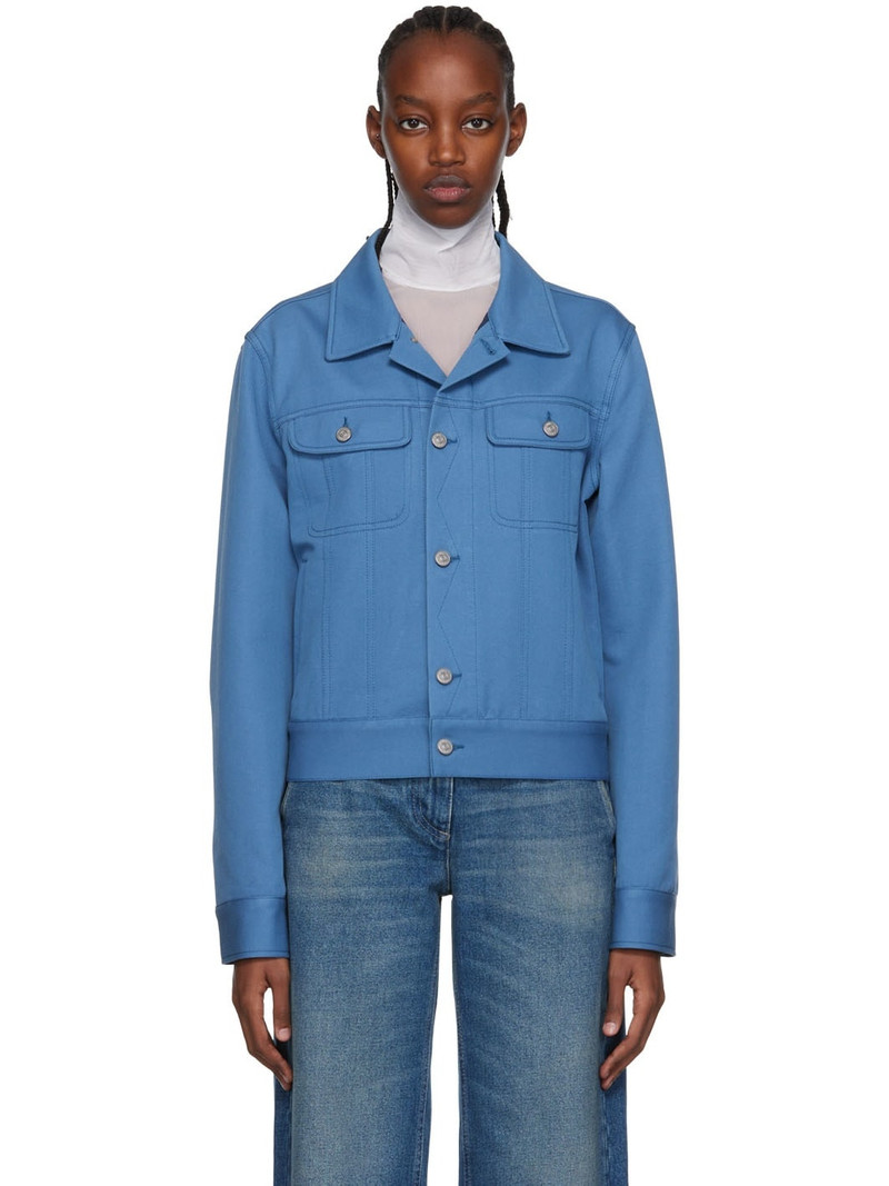 Blue Paneled Jacket 1