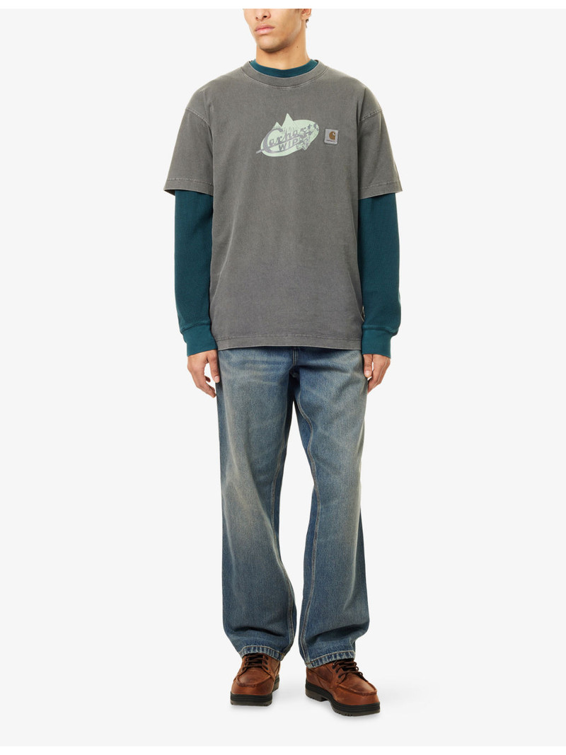 Carhartt Vista Dyed Cotton-Jersey T-Shirt outlook