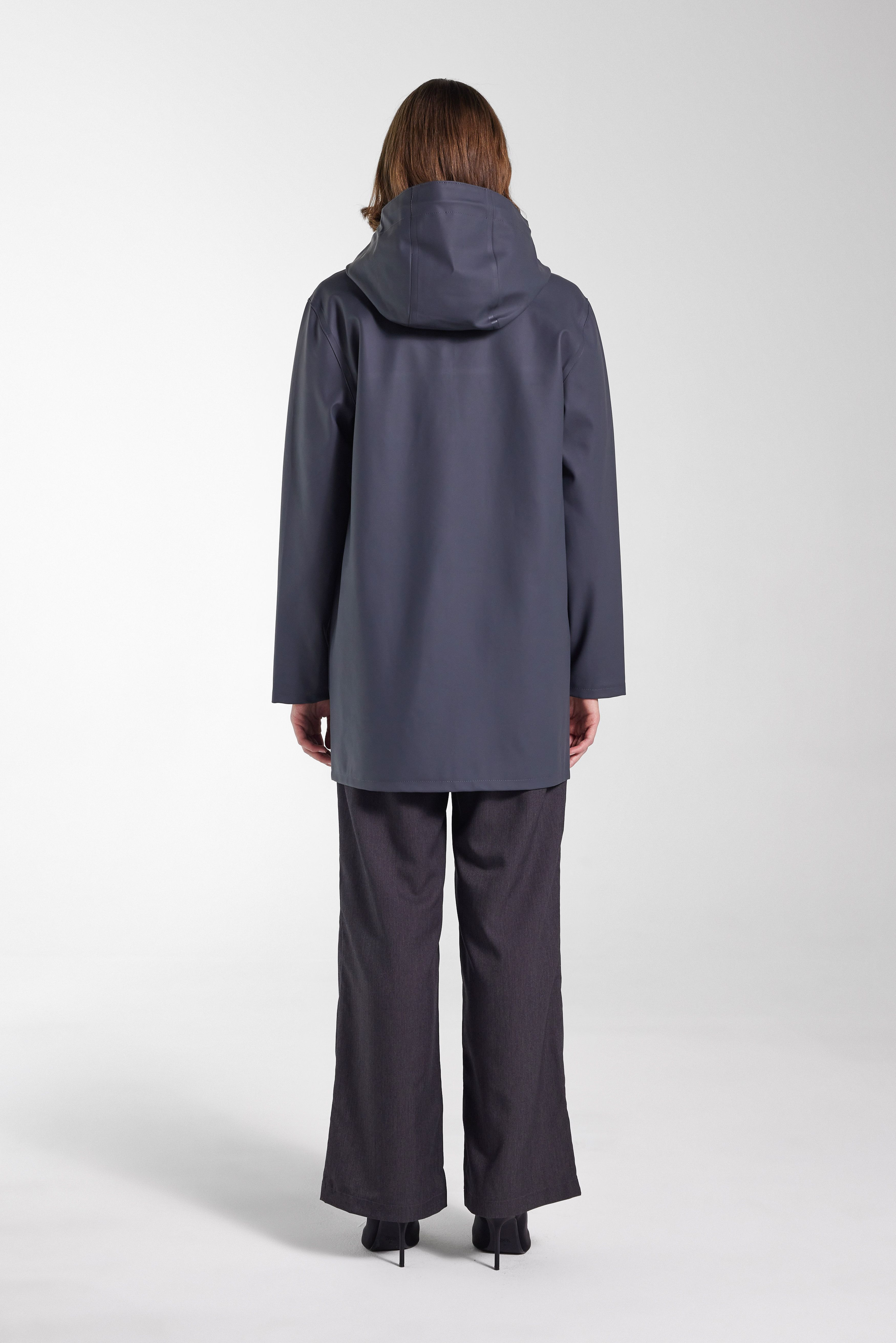 Stockholm Raincoat Charcoal - 4