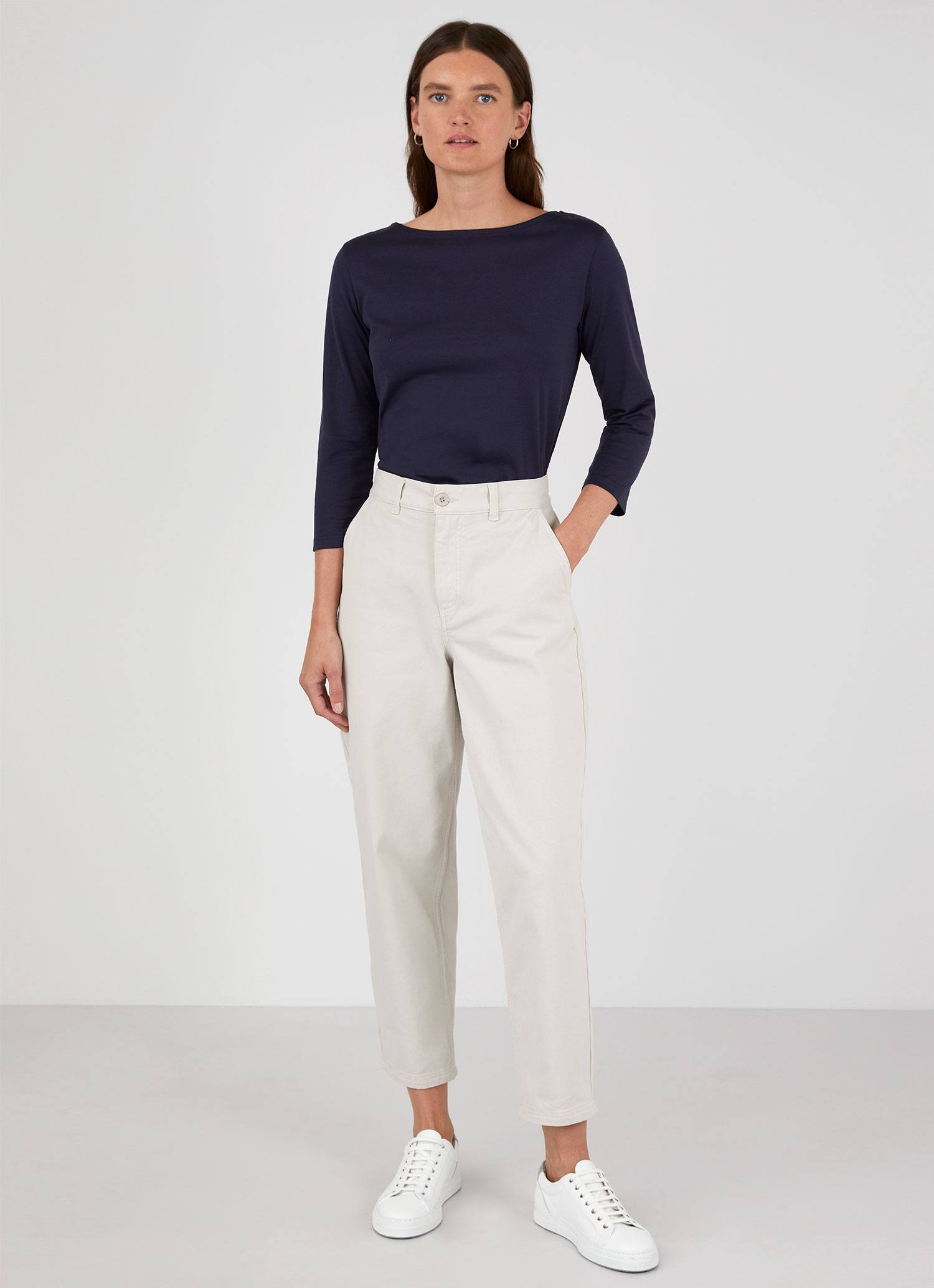 Boat Neck T‑shirt - 1