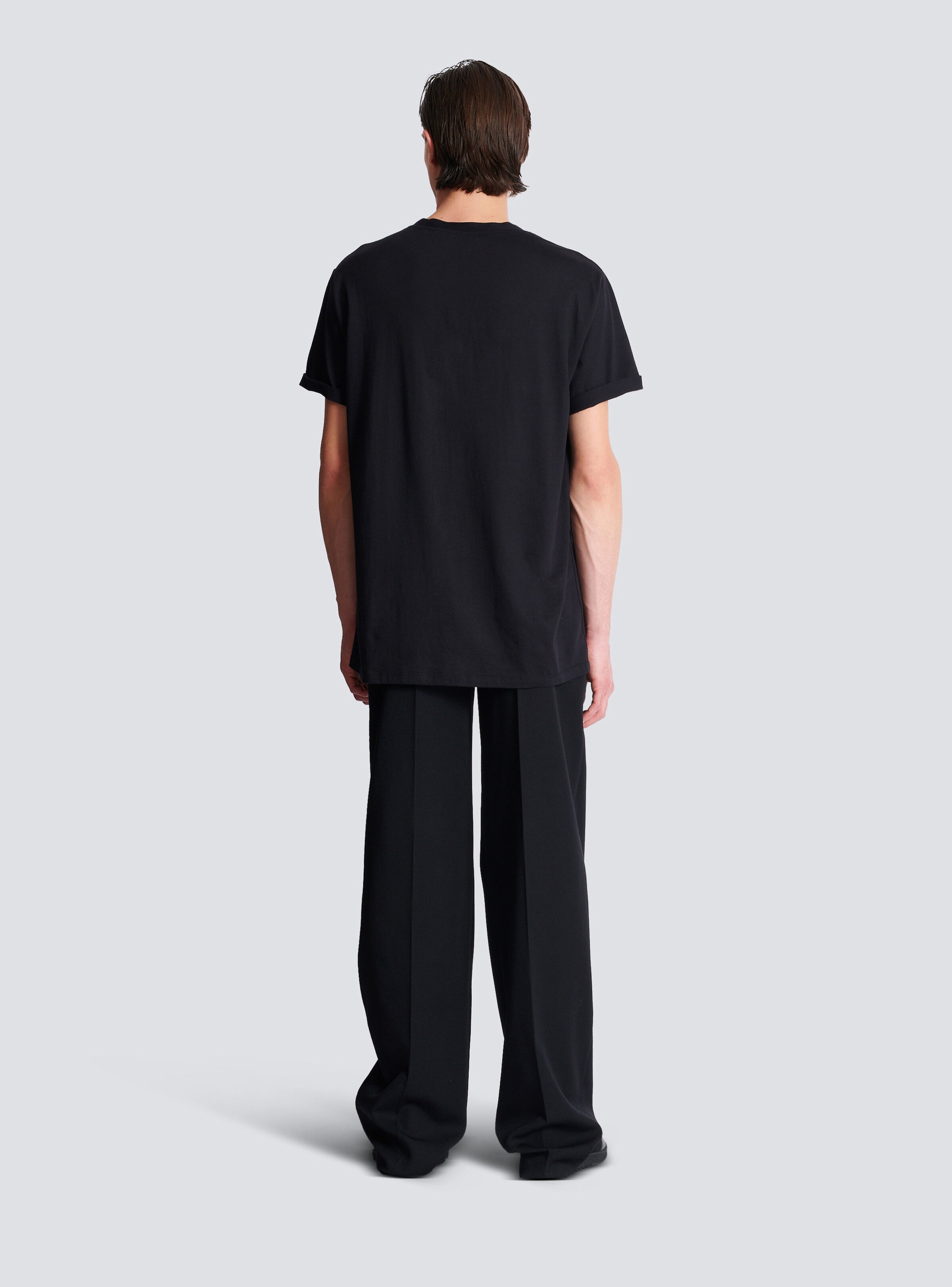Embroidered Balmain Galaxy T-shirt - 4