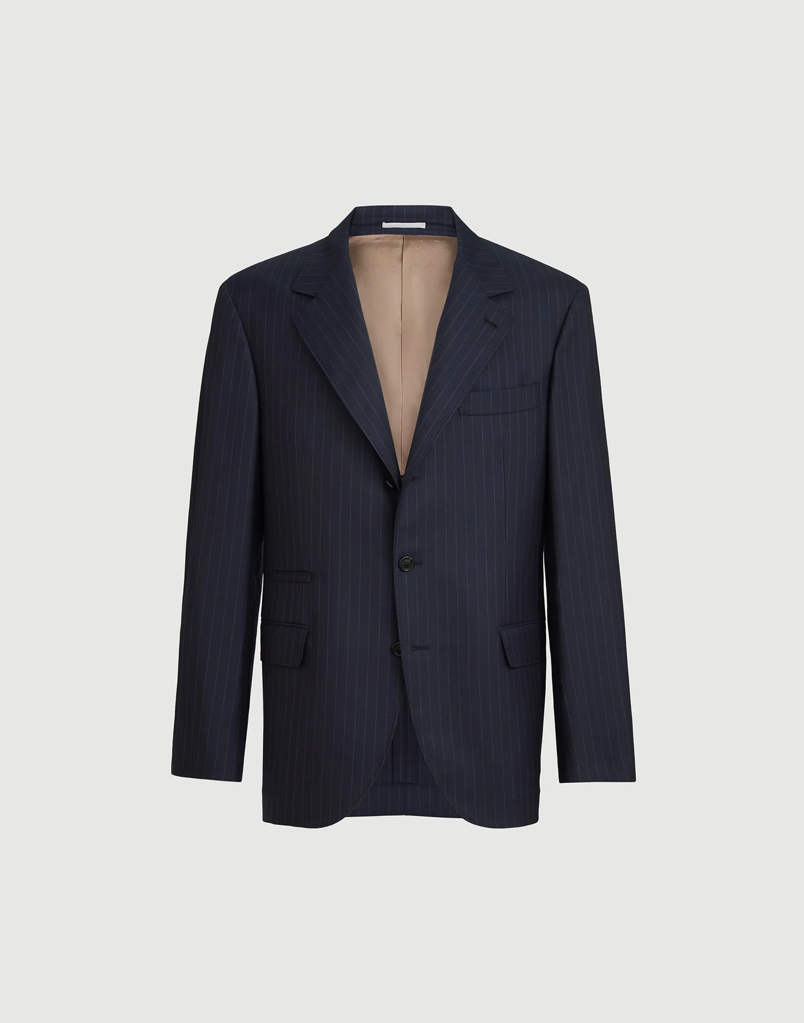 Virgin wool chalk stripe batavia blazer - 1