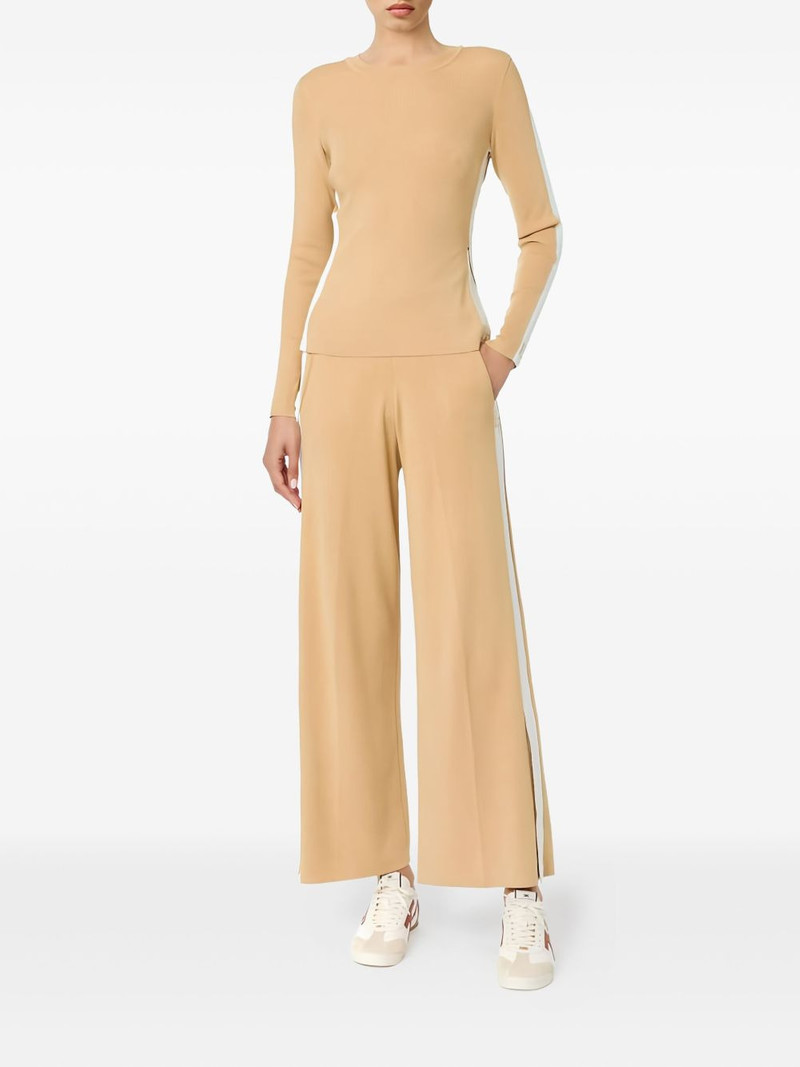 ELISABETTA FRANCHI striped knitted top outlook