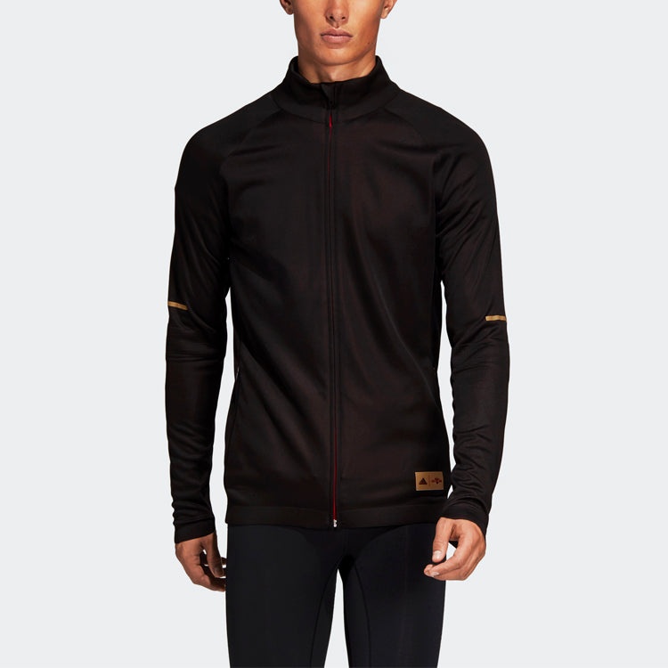adidas Phx Jkt Cny M Sports Running Stand Collar Jacket Black DX2557 - 3