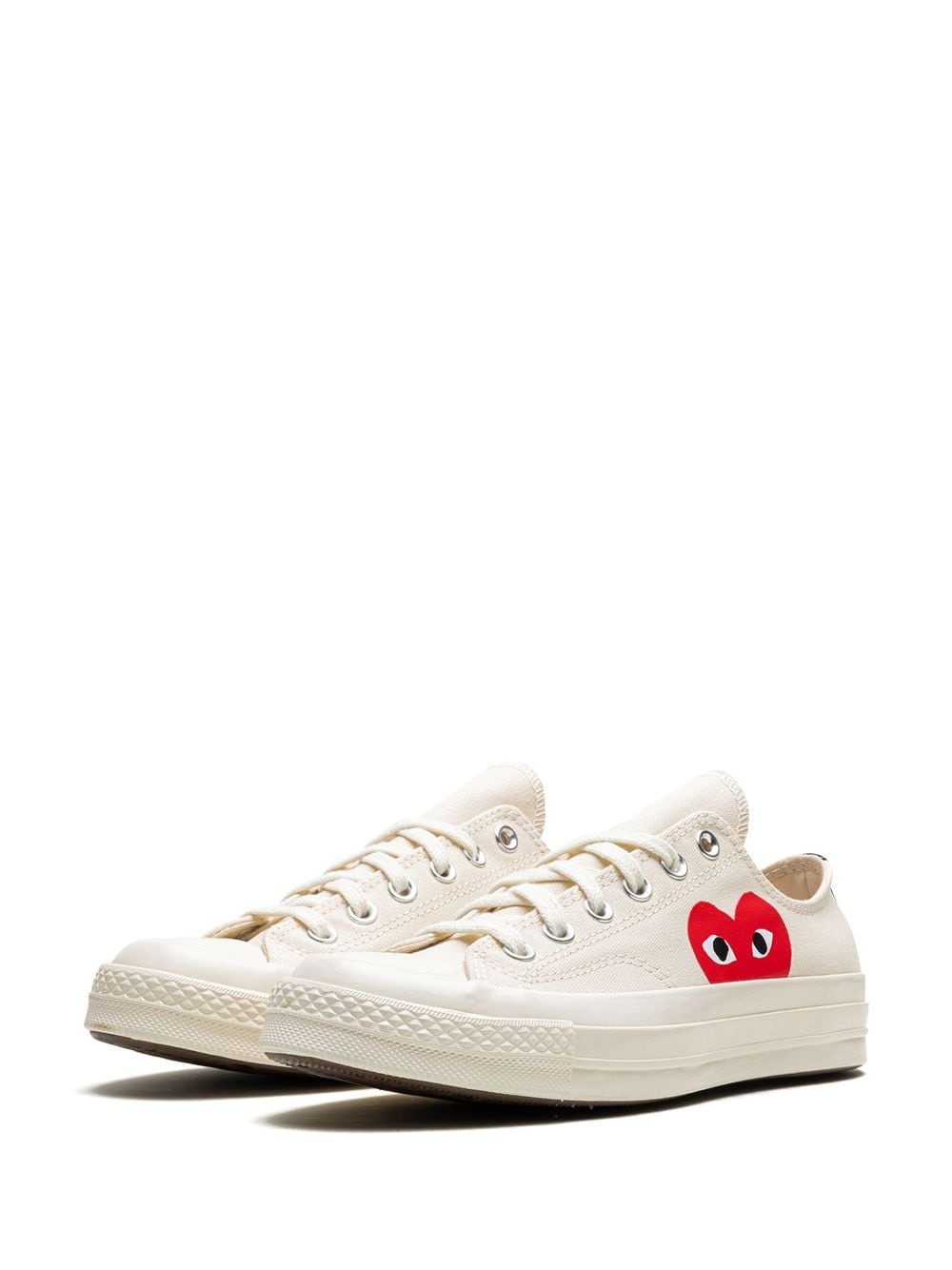 x Comme des GarÃ§ons Play Chuck 70 Low "Milk" sneakers - 4