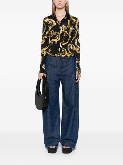 VERSACE JEANS COUTURE Chromo Couture-print shirt outlook