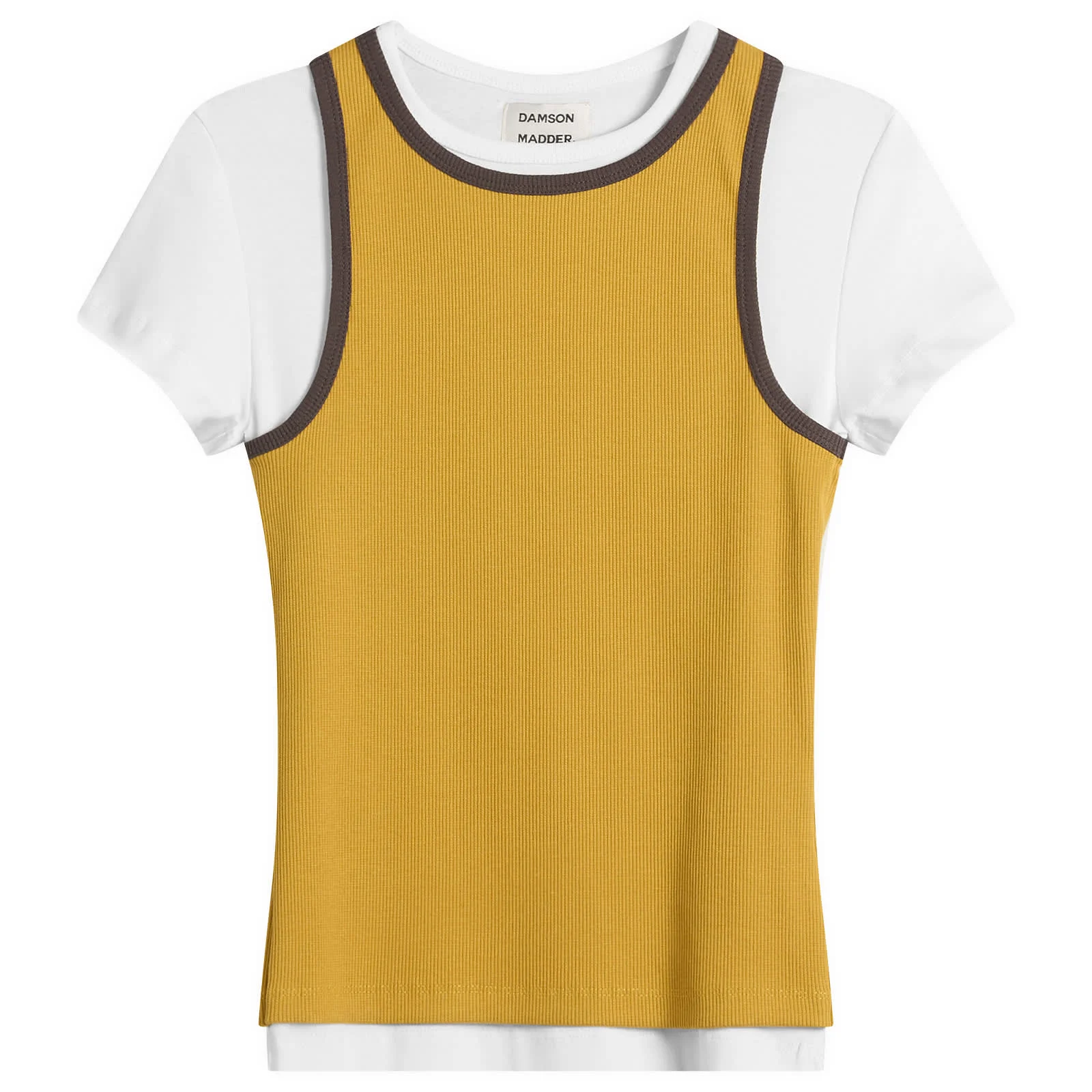 Damson Madder Manon Layered T-Shirt - 1