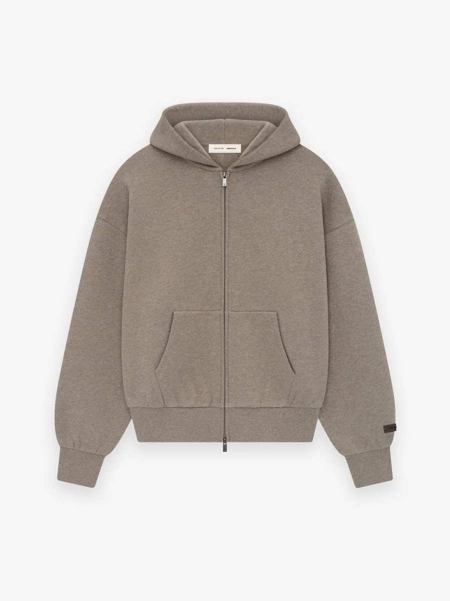 Classic Full Zip Up Hoodie - 1