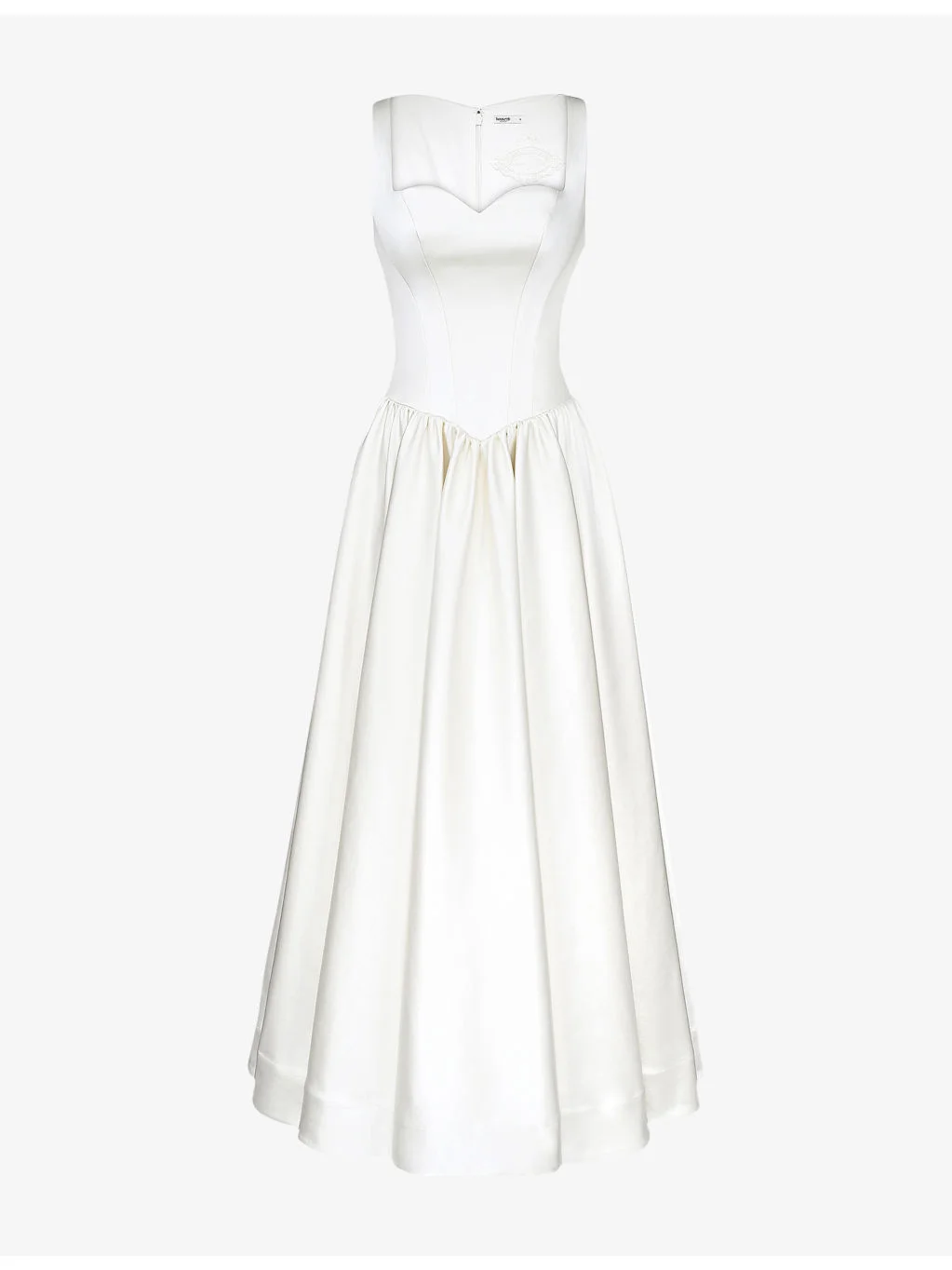 Giorgina Sweetheart-Neck Satin Bridal Gown - 1