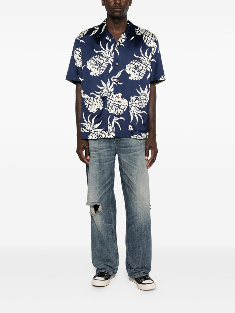 mastermind JAPAN pineapple-pattern shirt outlook