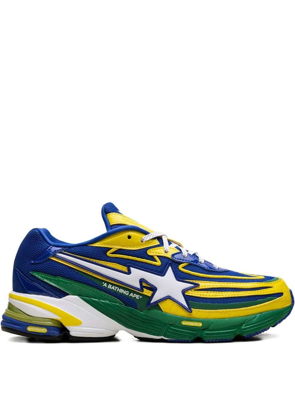 Orketro "Bape Yellow Blue Green" sneakers - 1