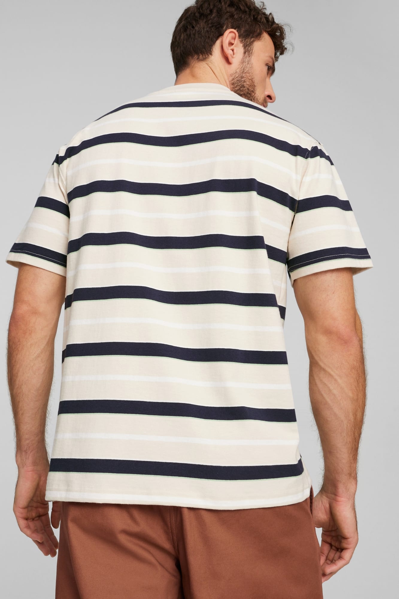 MMQ Striped Men's Tee - 4