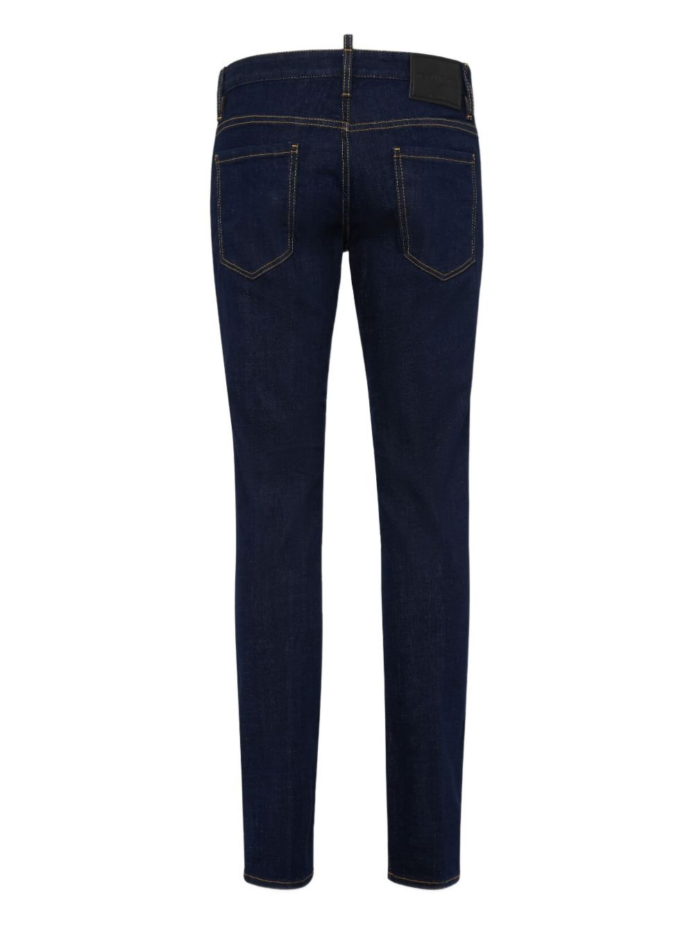 contrast-stitching jeans - 2