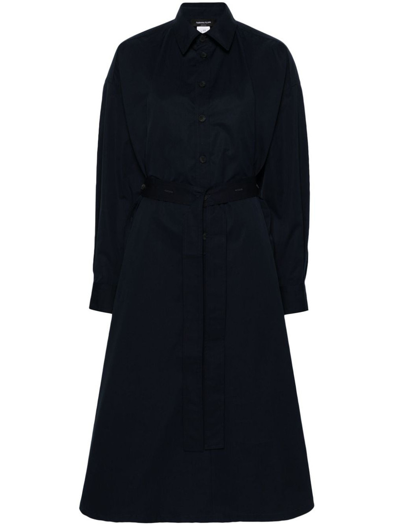 cotton shirt dress 1