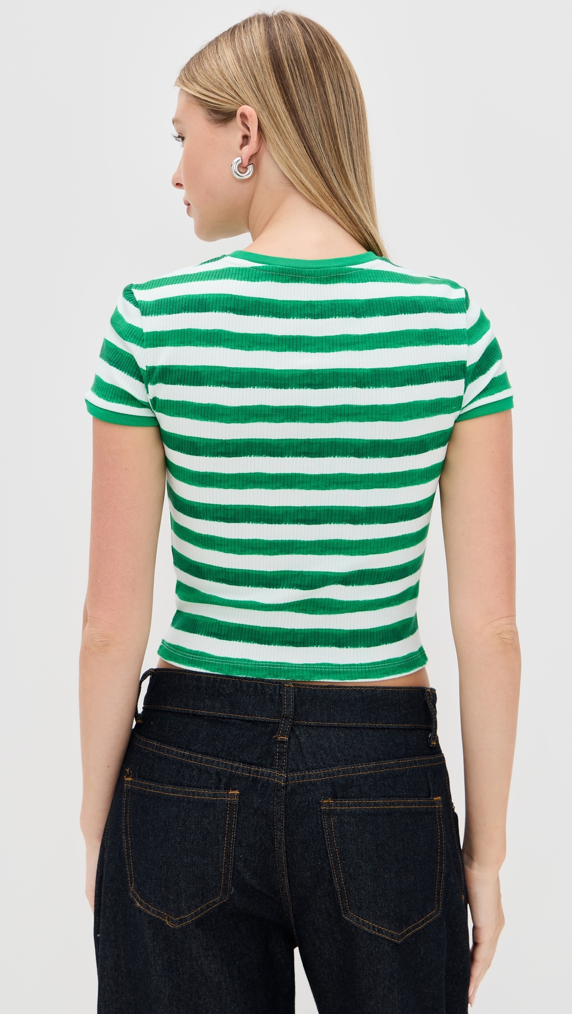 Tess Crew Neck Tee - 2