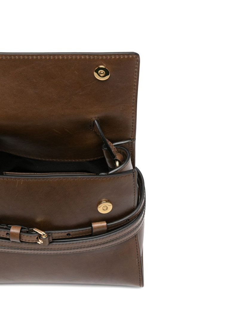 small Tie me buckle-strap tote bag 5