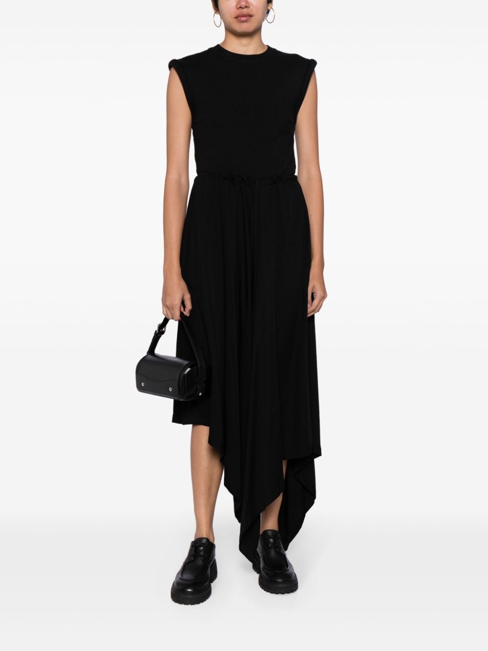 satin drawstring sarrouel trousers - 2