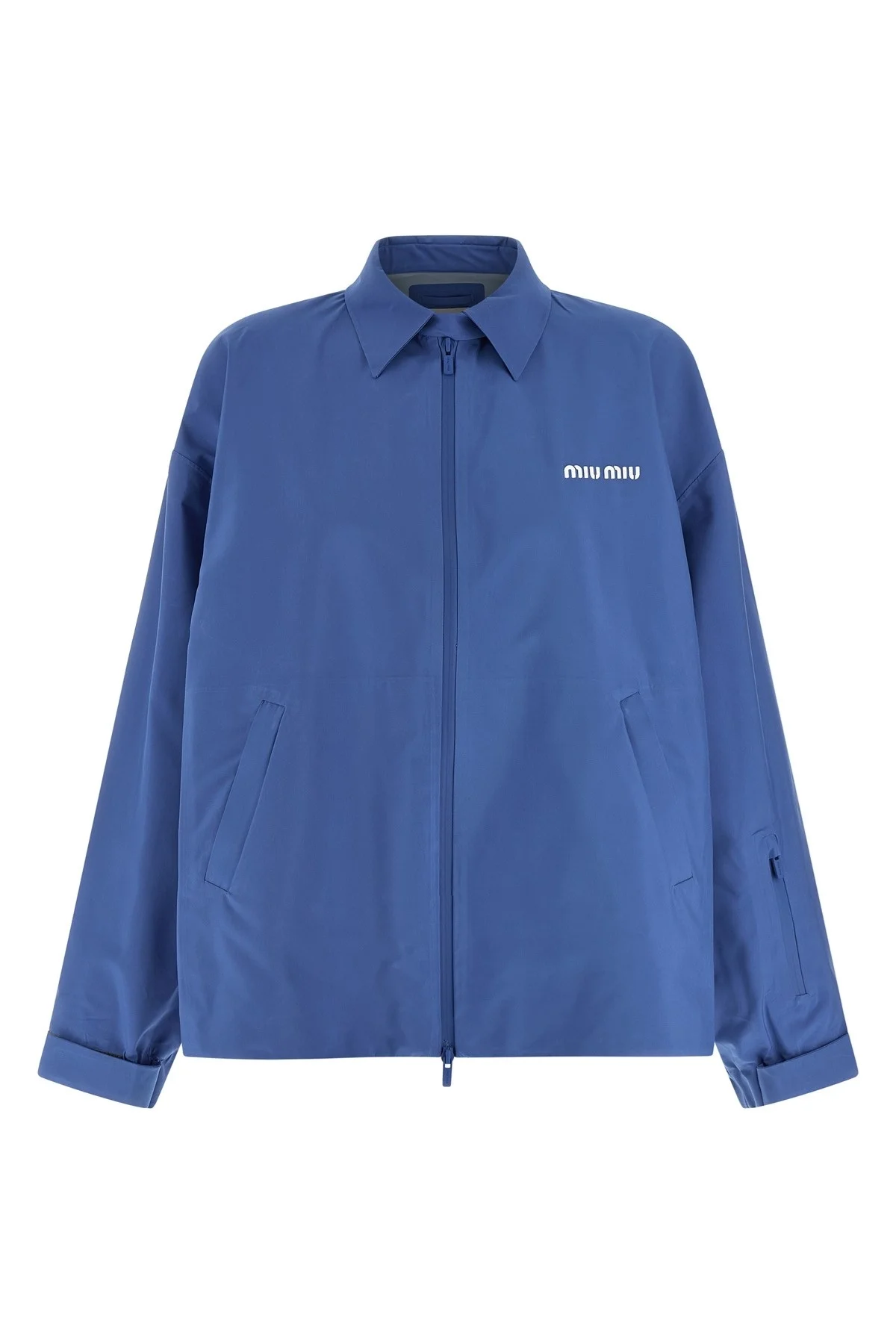 Tech canvas windbreaker - 1