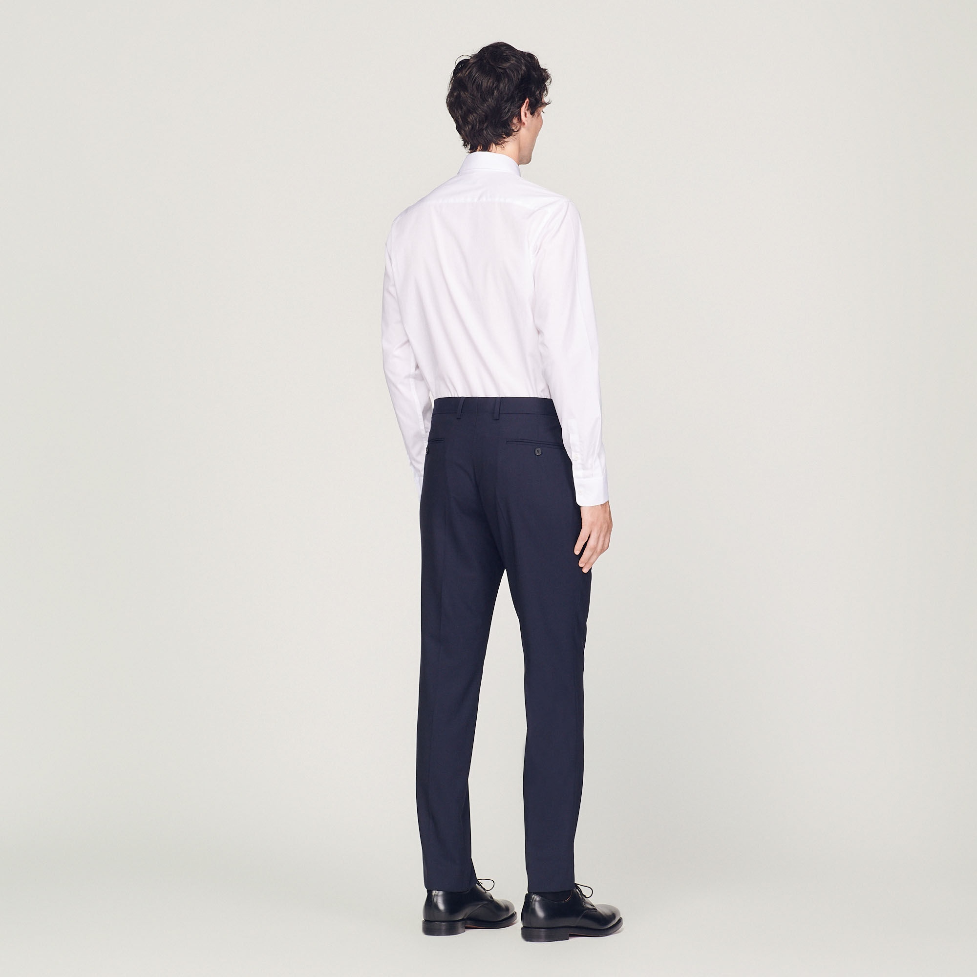 CLASSIC WOOL SUIT PANTS - 5