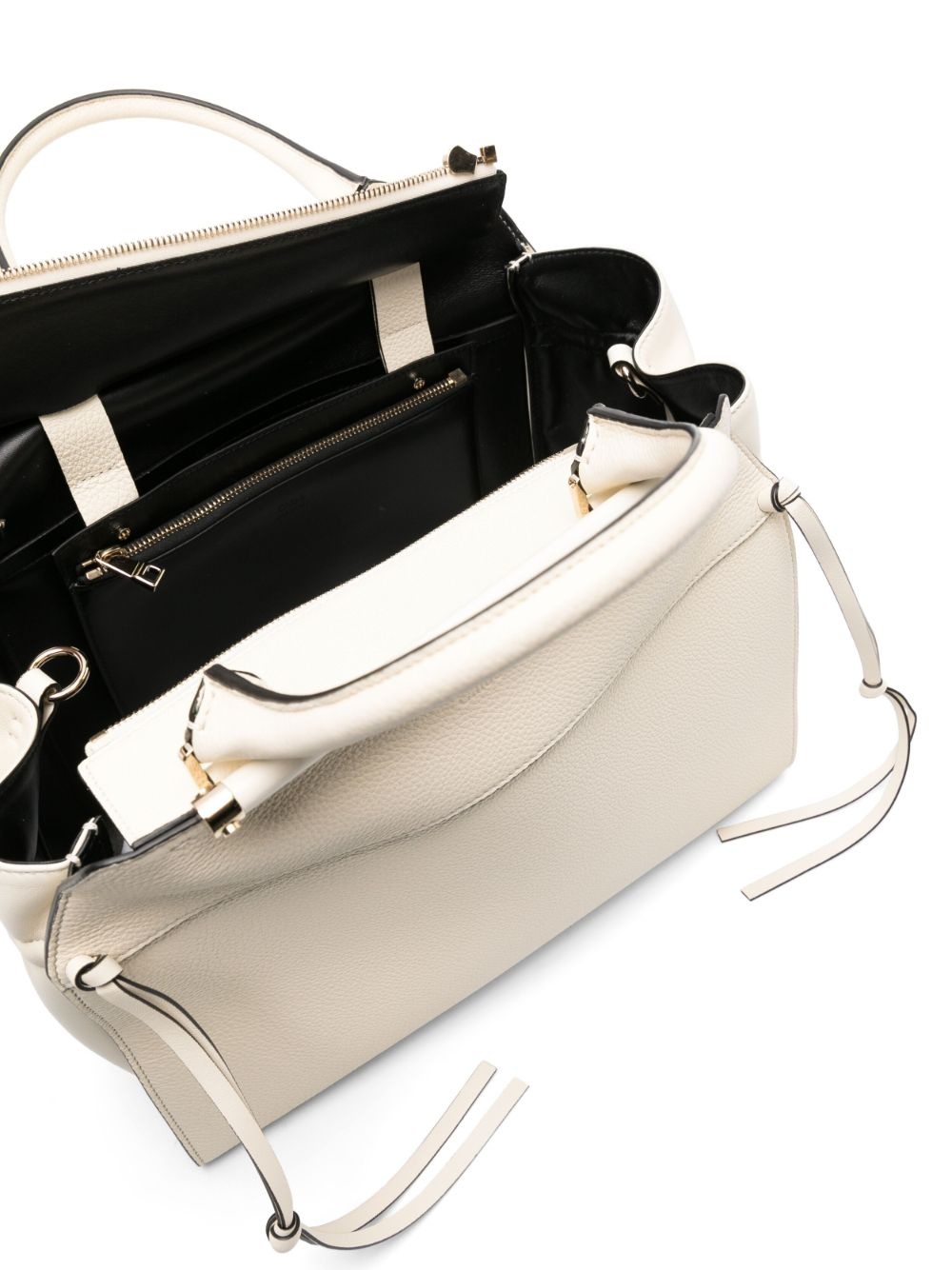 medium Steph leather tote bag - 5