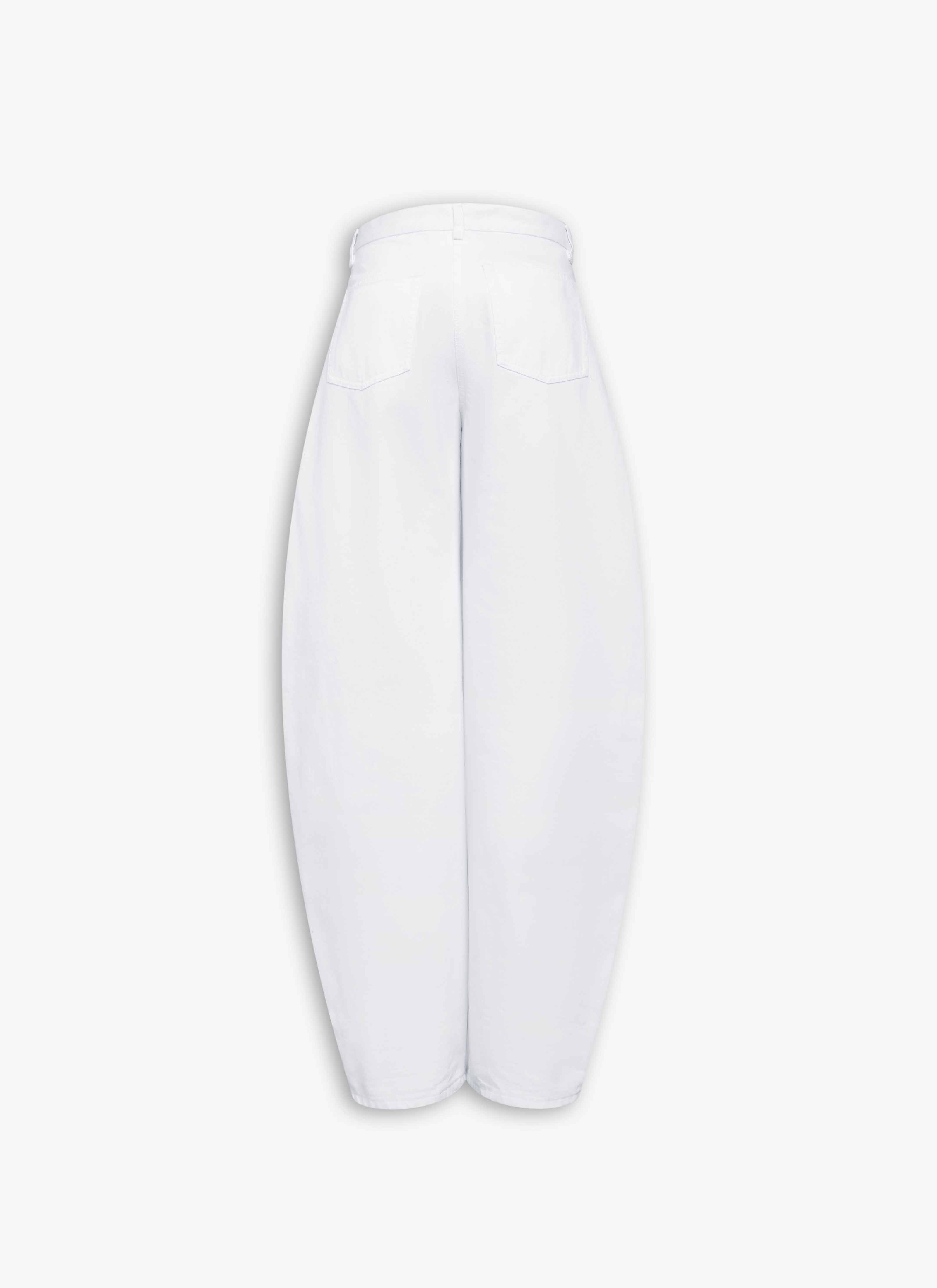 LOW WAIST ROUND JEANS - 4