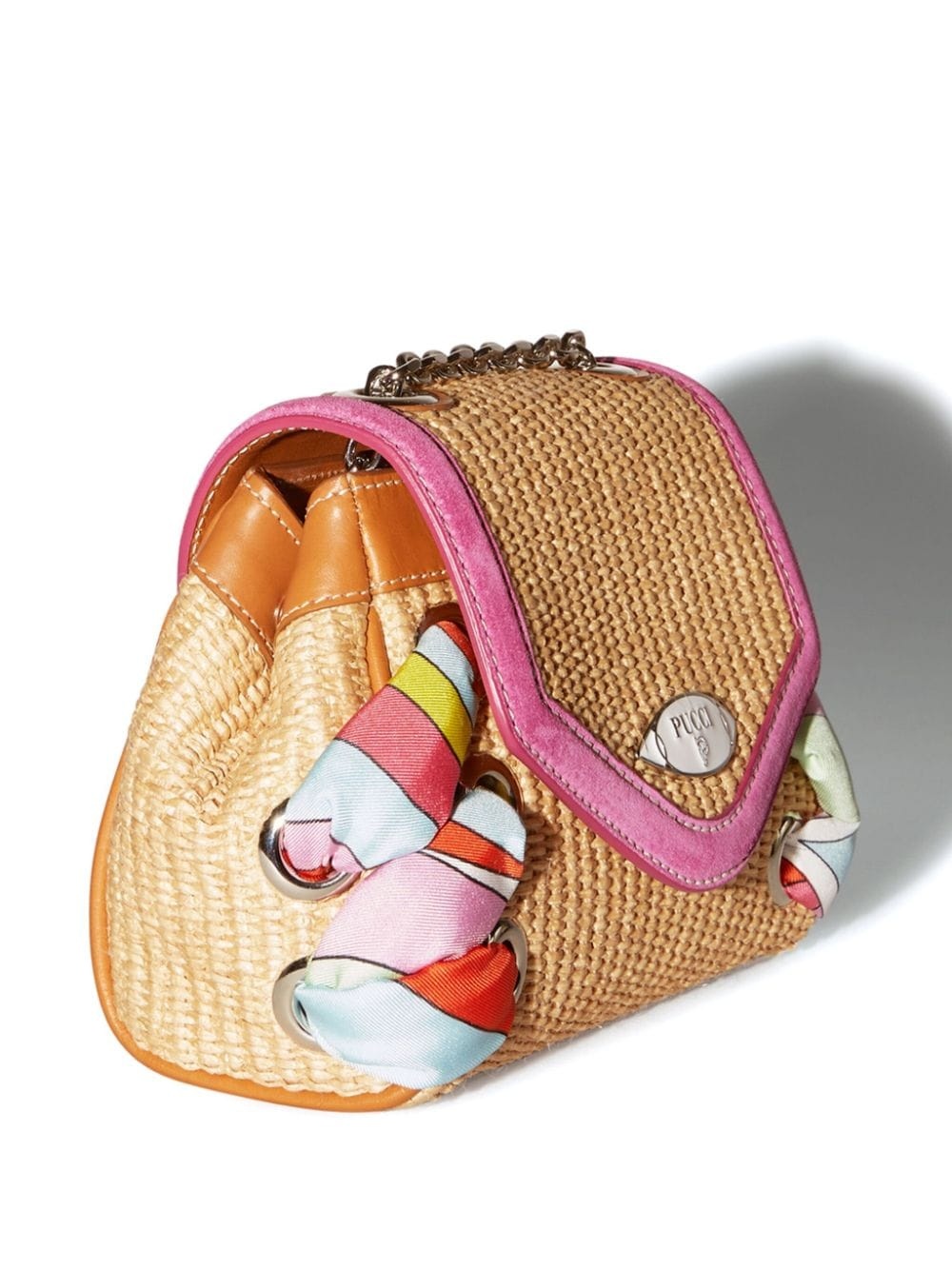 Tressage logo-plaque bag - 4