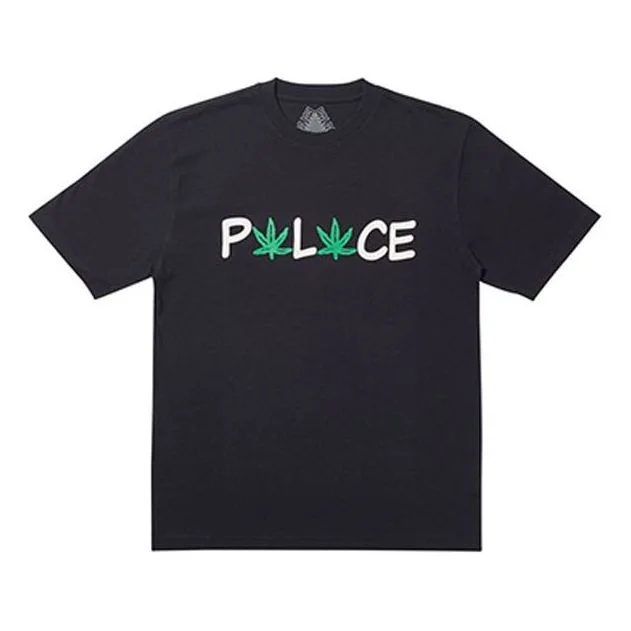 PALACE PWLWCE T-SHIRT BLACK Asaba Slogan Short-sleeve Unisex Black P19SS023 - 1