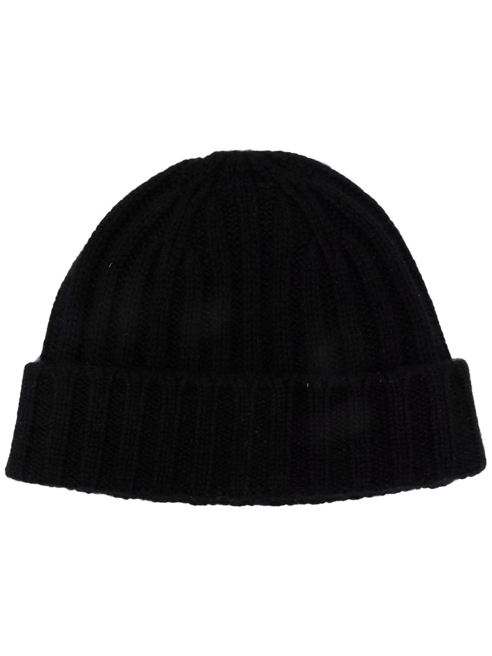 ribbed cashmere beanie - 1