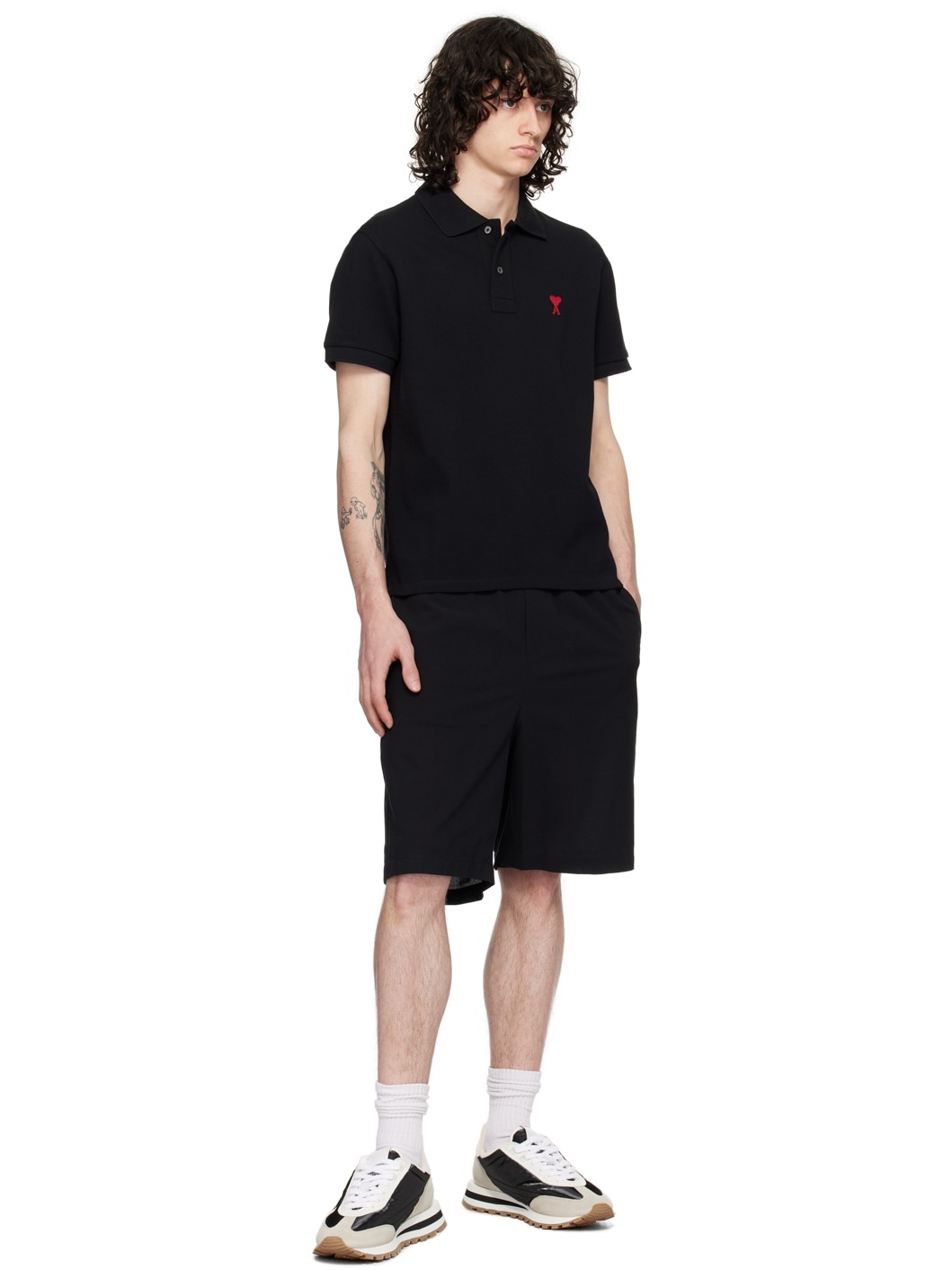 Black Ami De Cœur Polo - 4