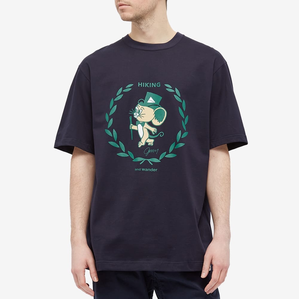 and wander x Jerry Ukai Jerry Tee - 4