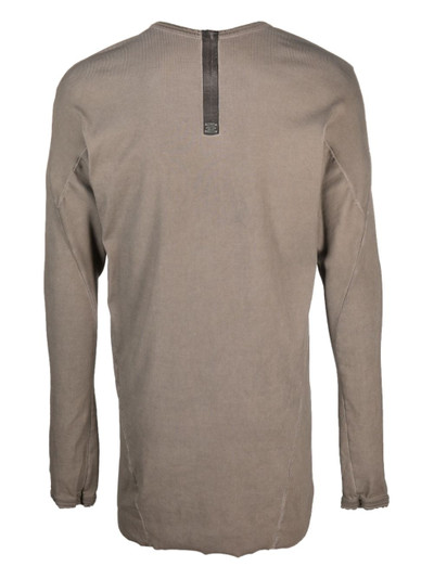 Isaac Sellam long-sleeve organic cotton sweatshirt outlook