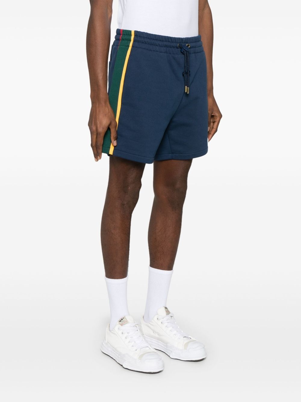 colour-block shorts - 3