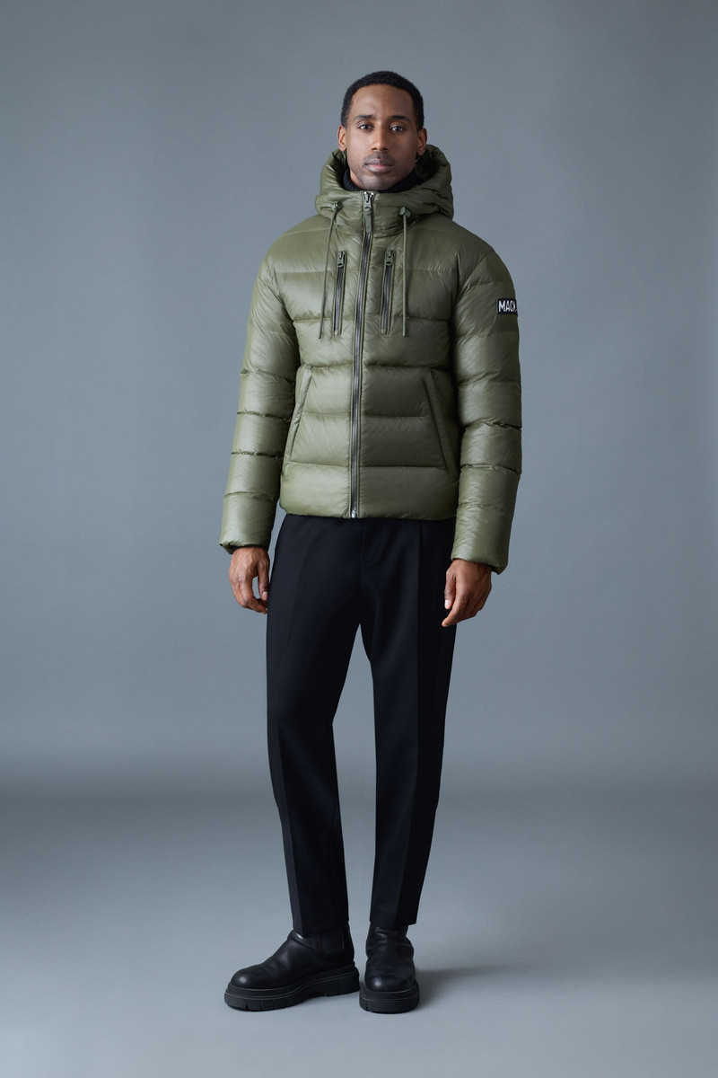 MACKAGE VICTOR-R Light Down Jacket with Storm Visor Hood outlook