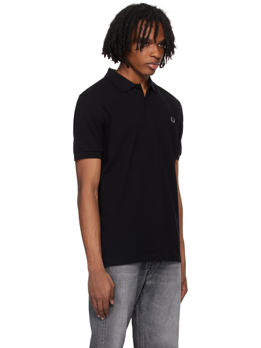 Black 'The Fred Perry' Polo - 2