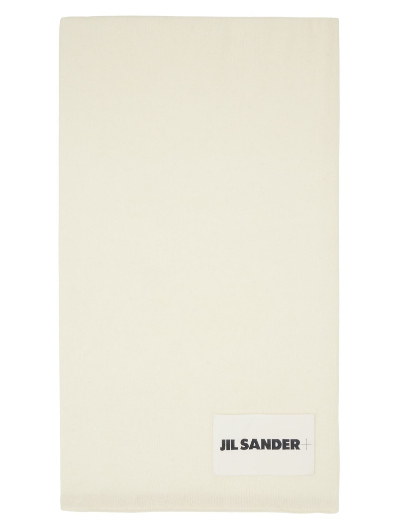 Off-White Rolled Scarf - 1