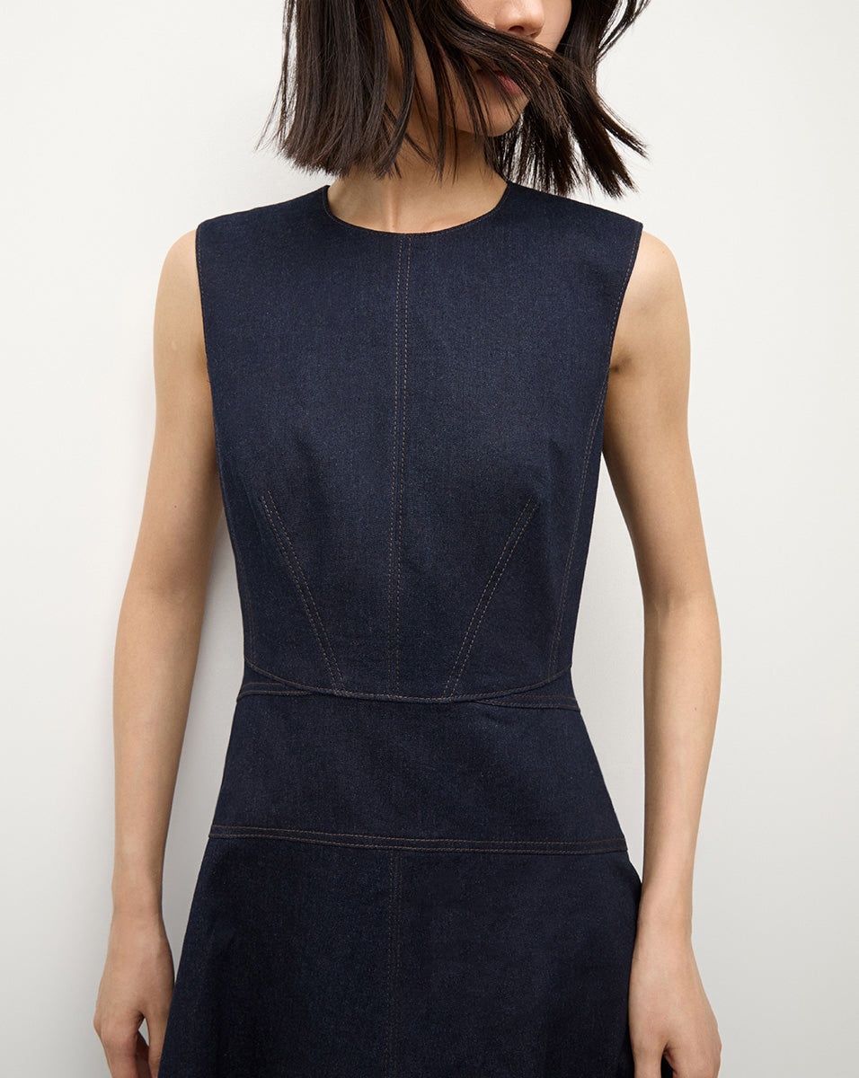 KARRIGAN DENIM DRESS - 3