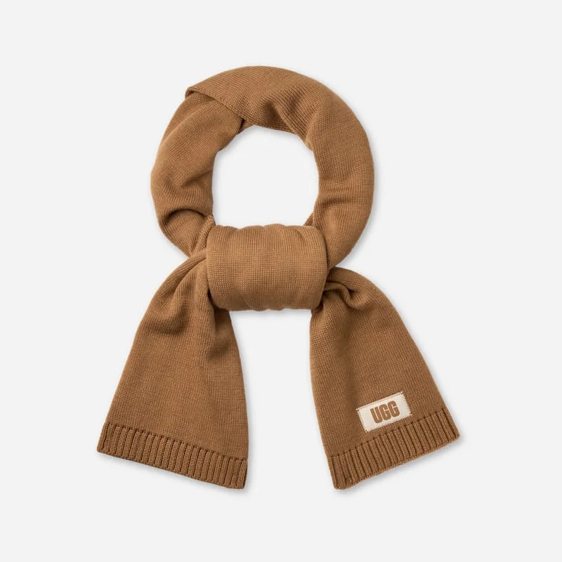 ® Men's Lightweight Scarf in Chestnut - 1