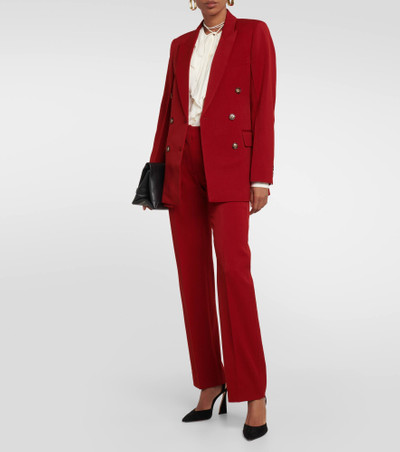 Victoria Beckham High-rise straight pants outlook