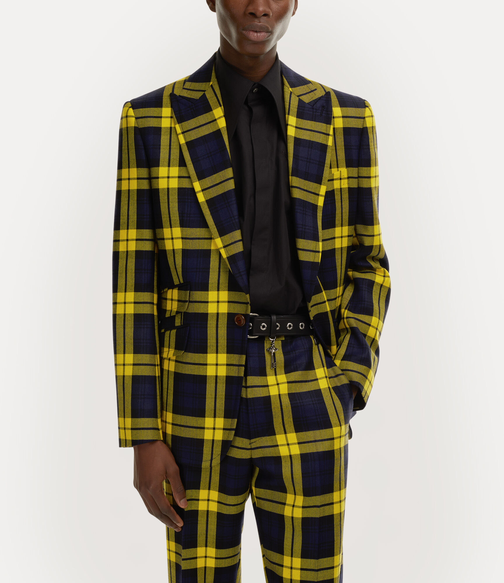 ONE BUTTON JACKET - 4