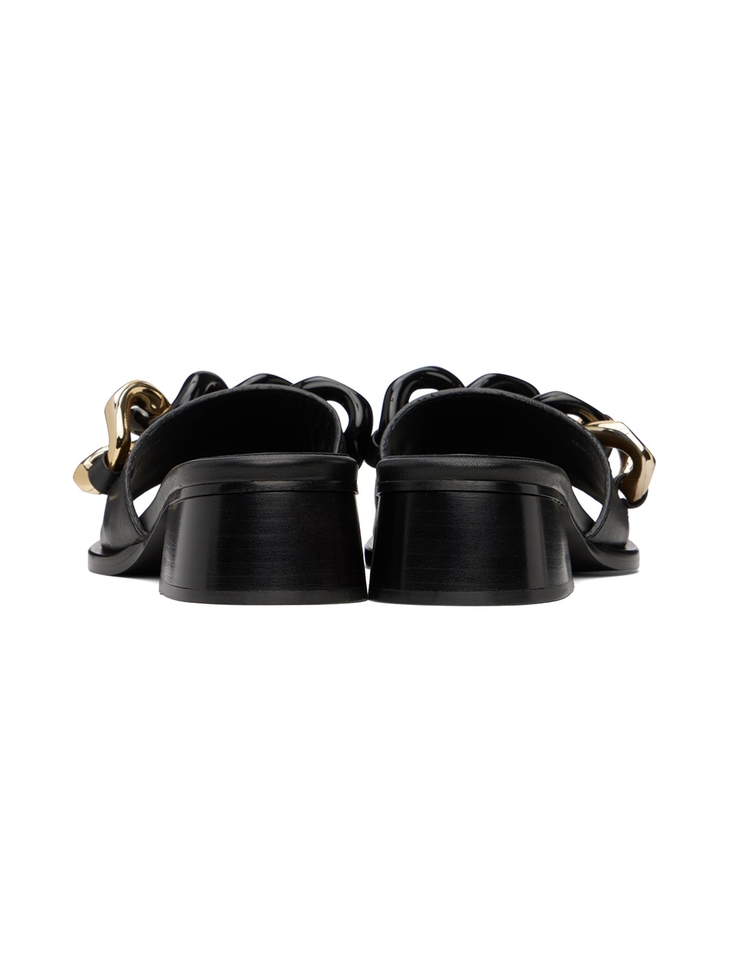 Black Monyca Mules - 2