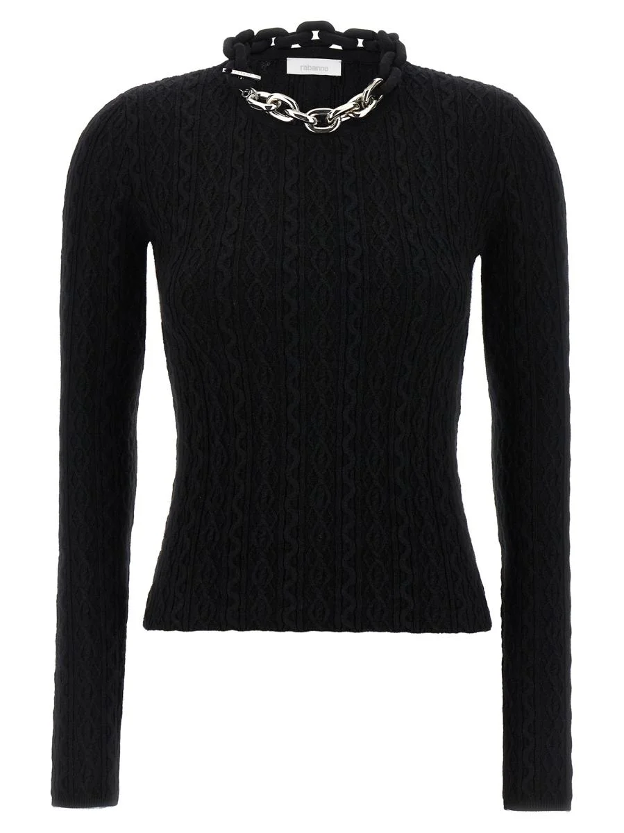 Rabanne Necklace Sweater - 1