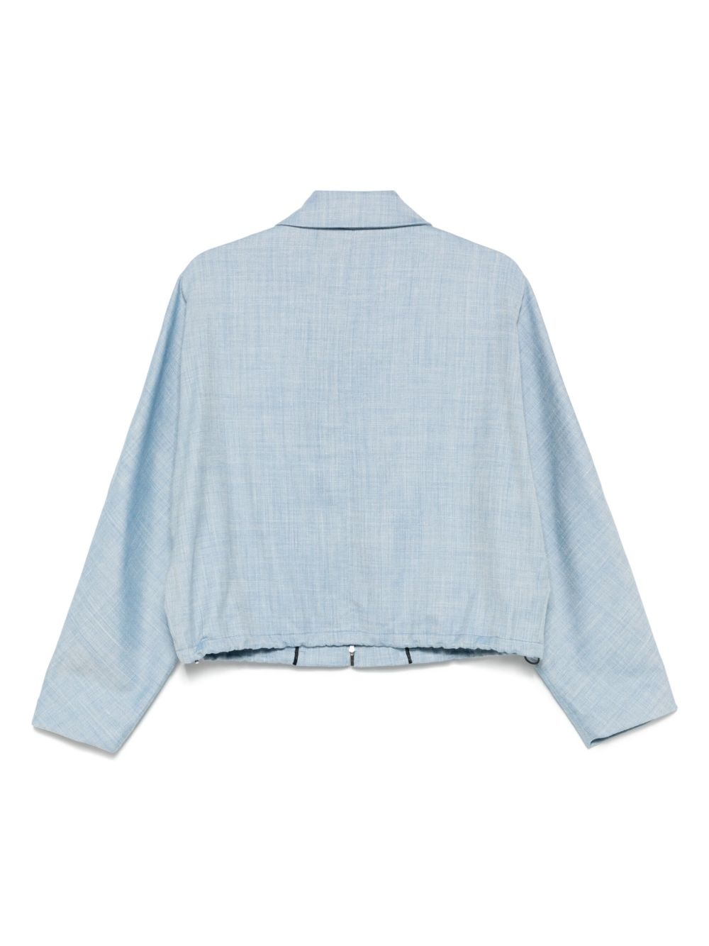 cropped bomber jacket - 2