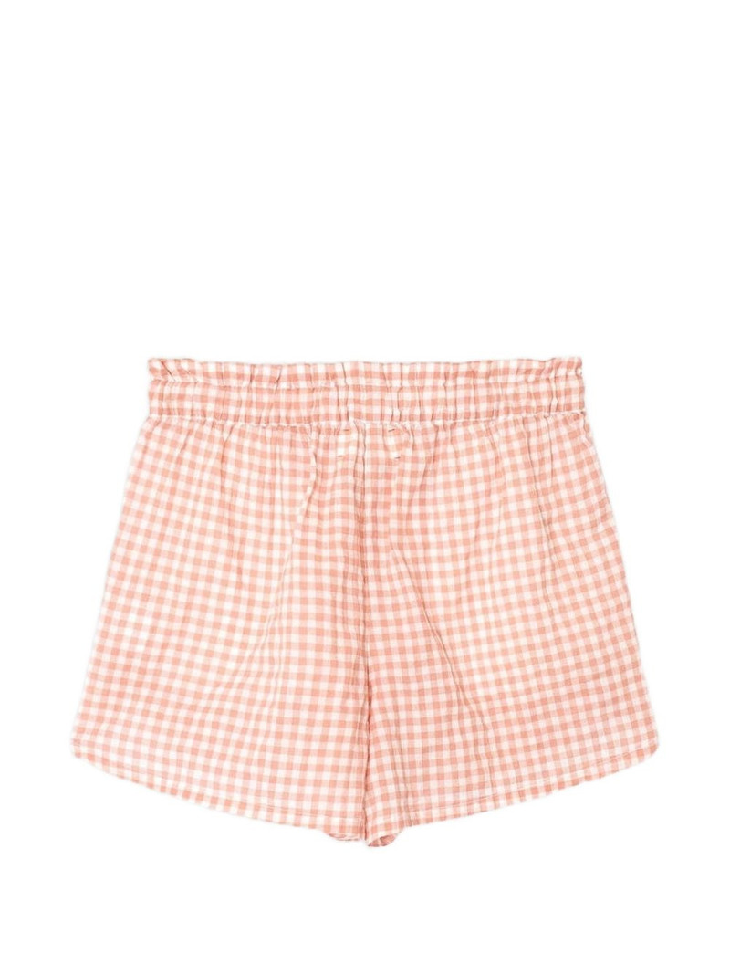 XÍRENA gingham-print shorts outlook