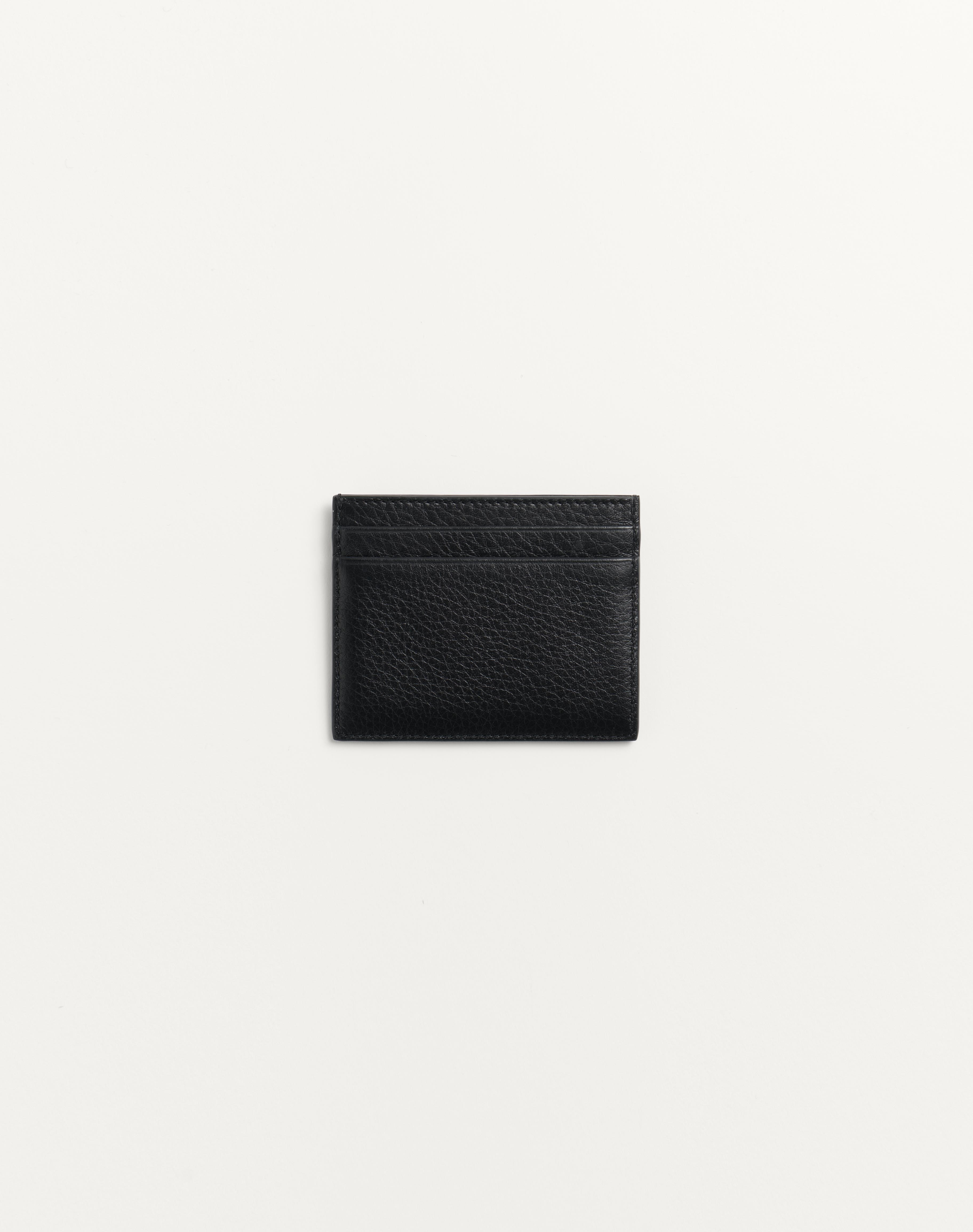 ROCKSTUD GRAINY CALFSKIN CARDHOLDER - 3