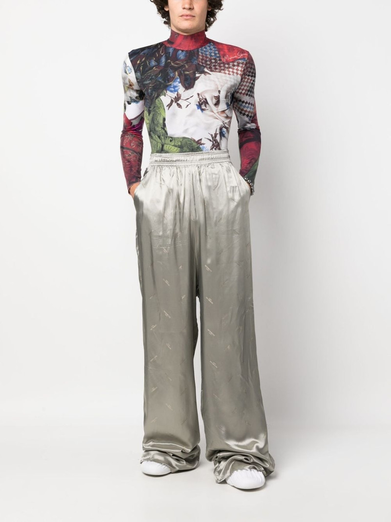 VETEMENTS gradient wide-leg trousers outlook