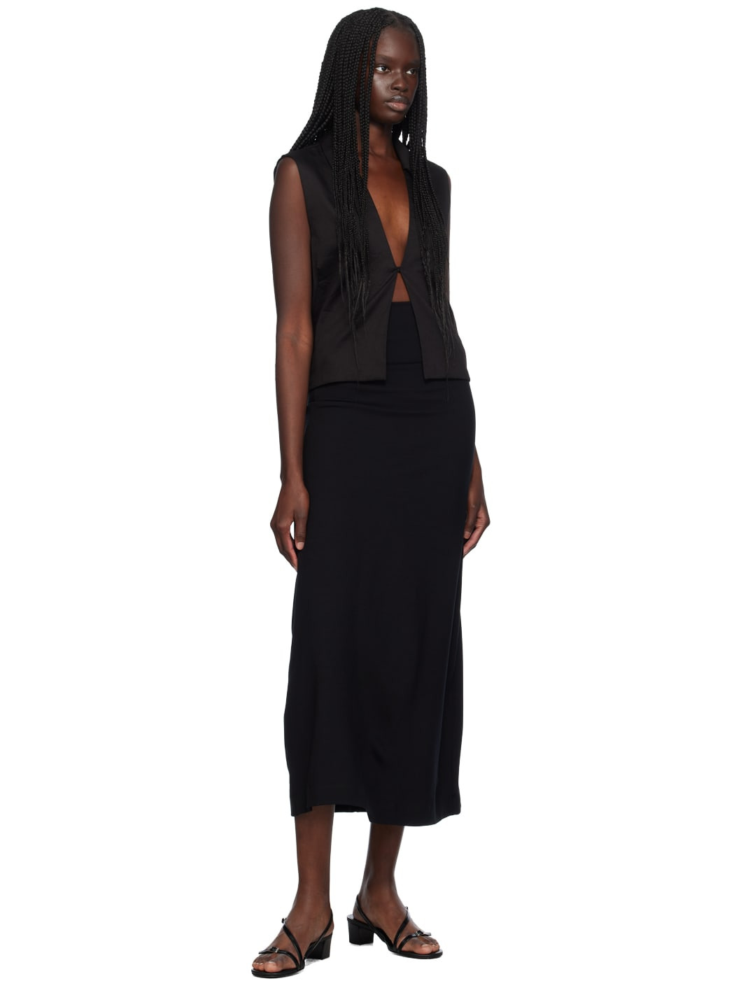 Black Yoko Tank Top - 4